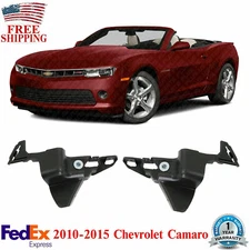 Front Bumper Brackets Left and Right Side Set of 2 For 2010-15 Chevrolet Camaro