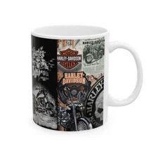 Harley-Davidsn Lover Motorcycle Ceramic Mug - 11oz & 15oz