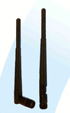 2x Laird 2.4GHZ/5.3GHZ WHIP TILT Antenna  RD2458-5-RSMA 