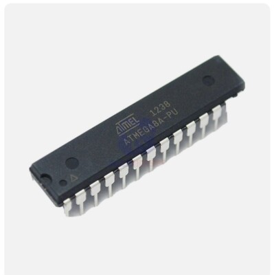 ATMega8A-PU 8-bit AVR microcontroller 8kB Flash 16MHz from Atmel DIP28S