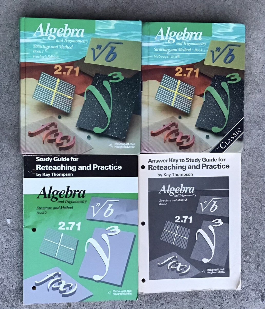 Algebra And Trigonometry Structure & Method Book 2 Teacher Edition