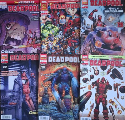 Deadpool 1 - 25 Panini 2019 - 2021 Marvel Comics