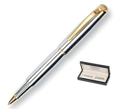 Marquis Metro Roller Ball Pen Polished Chrome (WM831CHG) - Free Shipping 