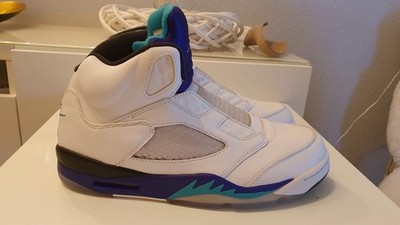 Nike Air Jorden 5 Grape Fresh Prince 44,5/10.5 2018 Ohne Karton