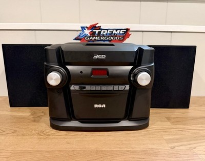 RCA RS22363 Audio System With 3 CD Player, AM/FM Radio & MP3 Input