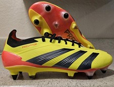 270 Adidas Predator Elite SG Energy Citrus Pack Soccer Cleats Mens 7 / Womens 8