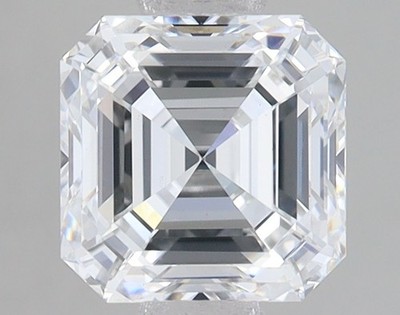 Lab Grown 1.97 Ct ASSCHER Cut IGI Certified CVD Diamond E Color VS1 Clarity