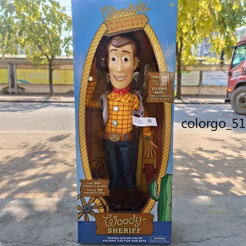 Toy Story 4 Action Figure Doll Sheriff Woody Jessie Buzz Lightyear Kid Gift Talk - Image 4 of 4