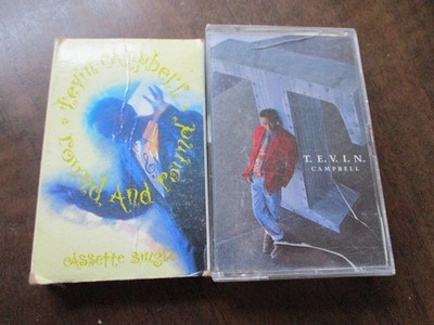 T.E.V.I.N Campbell  2 Cassette Tapes $1.95