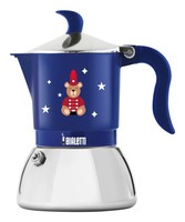 0006649 Bialetti Fiamm Ind 2 Tassen Orsetto Blau ~D~