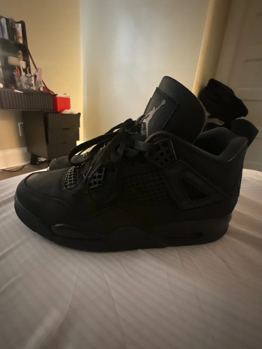 Size 7 - Air Jordan 4 Retro 2025 Black Cat