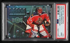 1996 Fleer Metal Universe Armor Plate Super Power John Vanbiesbrouck PSA 9 1o3