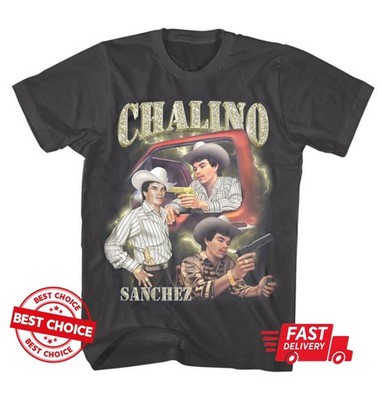 chalino sanchez unisex black shirt s-3XL S1238