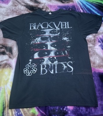 Early 2010s Black Veil Brides Bay Island Graphic T-Shirt