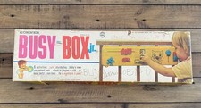 Vintage Busy Box JR. Kid s Crib Toy