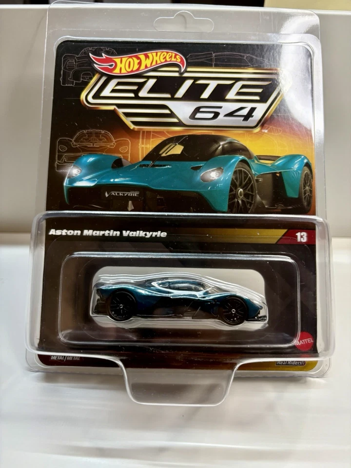 Hot Wheels Elite 64 Aston Martin Valkyrie 2025 RLC LACRADO com protetor! - Imagem 2 de 4