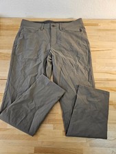 34x32 - GREY - Weatherproof Vintage Men's Tech Pants Straight Fit - NWT
