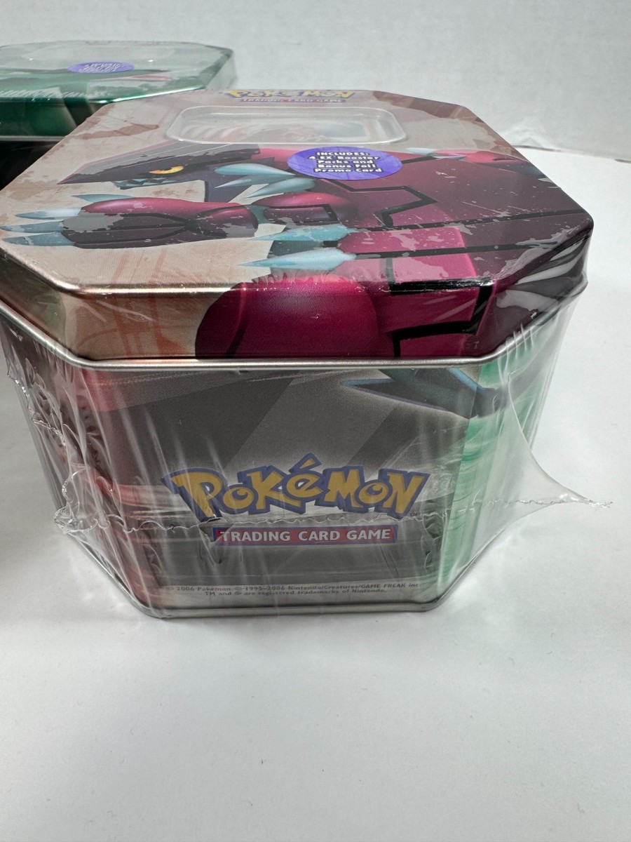 Pokemon 2006 Ex Collector's Tins Full Art Set of 3 Factory Sealed