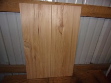2 PC RUSTIC HICKORY LUMBER WOOD KILN DRIED BOARDS 24 3/8"X 8 1/4"X 13/16" F251F