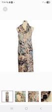 INOAH NWT Abstract long Dress Size M
