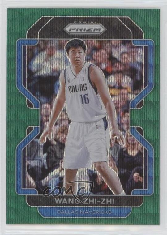 2021-22 Panini Prizm Green Wave Prizm Wang Zhizhi Wang Zhi-zhi #273 0ad