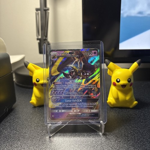 Lunala GX - 66/149 - Pokemon Sun & Moon Base Set Ultra Rare Card NM