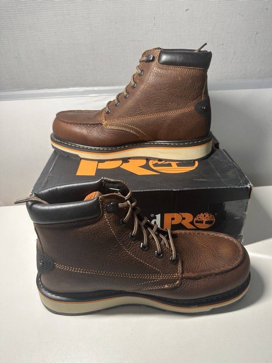 Timberland PRO Men\'s Gridworks 6 Inch Soft Toe Waterproof Industrial Wedge Sz 9 Men main image 2