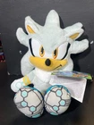Jakks Pacific Sonic The Hedgehog 35th Anniversary Silver The Hedgehog 9" Plush