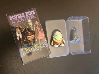 Psychonauts Double Fine Blind Box Mystery Mini Action Figure MY DUDE DOGEN w Box
