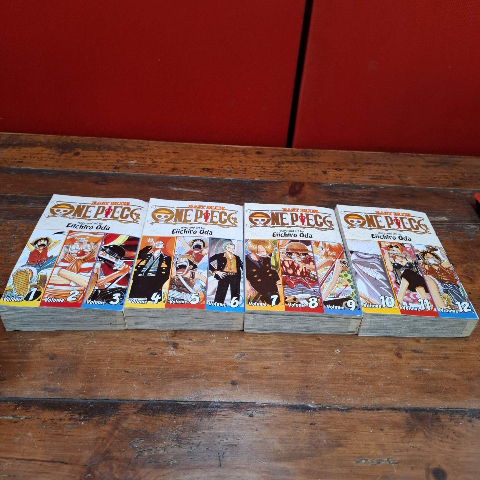 One Piece East Blue Saga And Baroque Works Omnibus Editions Volumes 1 - 12