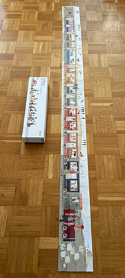 Londji Puzzle 200 cm Zug/Reisen, 54 Teile ineinandergreifend