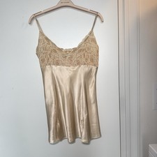 Victoria  s Secret Vintage Satin Slip Nightgown Size Medium  Excellent Condition