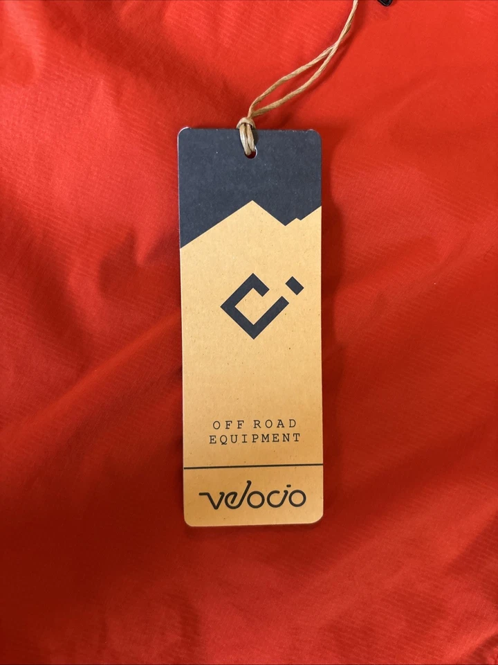 Chaqueta con capucha Velocity Ultralight Trail para hombre rojo fuego mediana Foto 4 de 4