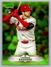2025 Topps Stadium Club - Thomas Saggese #157 Lime Green Foil (RC)