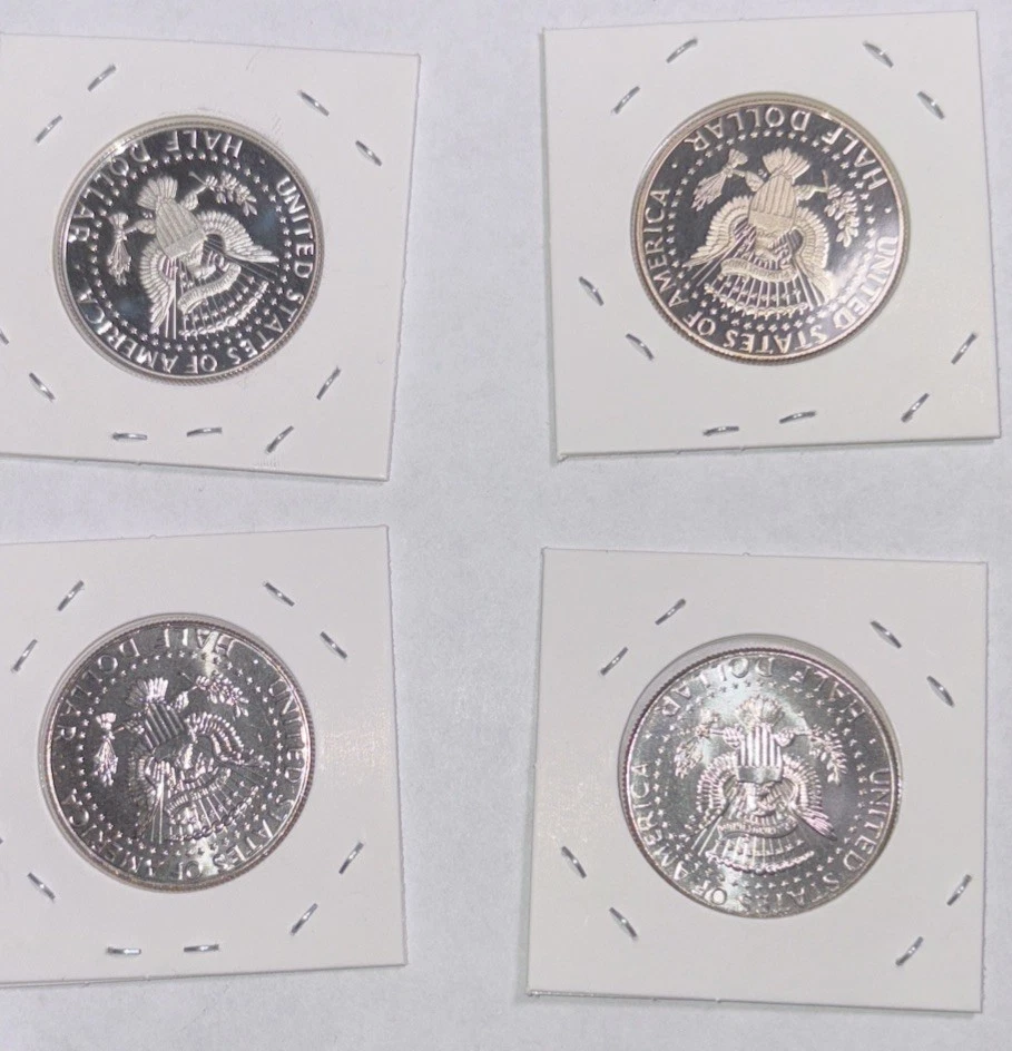 2025 P D S S Brilliant Uncirculated Kennedy Half  2 BU and Silver/Clad PROOFS! - Image 2 of 2