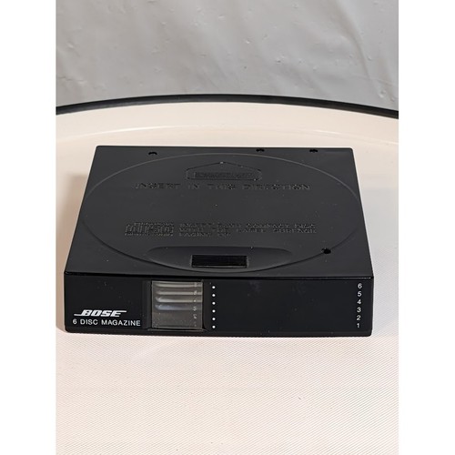 Bose 6 Disc CD Magazine Cartridge Black Excellent Multi-Disc Changer Accessory