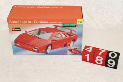 Burago Lamborghini Diabolo 1990 Modellauto 1:18  -189- Umbau
