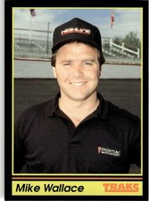 1991 TRAKS NASCAR CARD MIKE WALLACE RC #18 7469