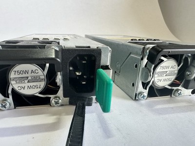 Lot of 2 Intel 750W Server PSU DPS-750XB A E98791-009 80+ Platinum
