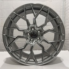 GWG RF3 20 inch Hyper Silver Rim fits Genesis G80 2017