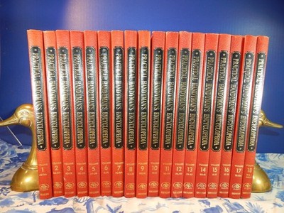 The Practical Handyman's Encyclopedia Vintage 1-18 Volume Set! Complete