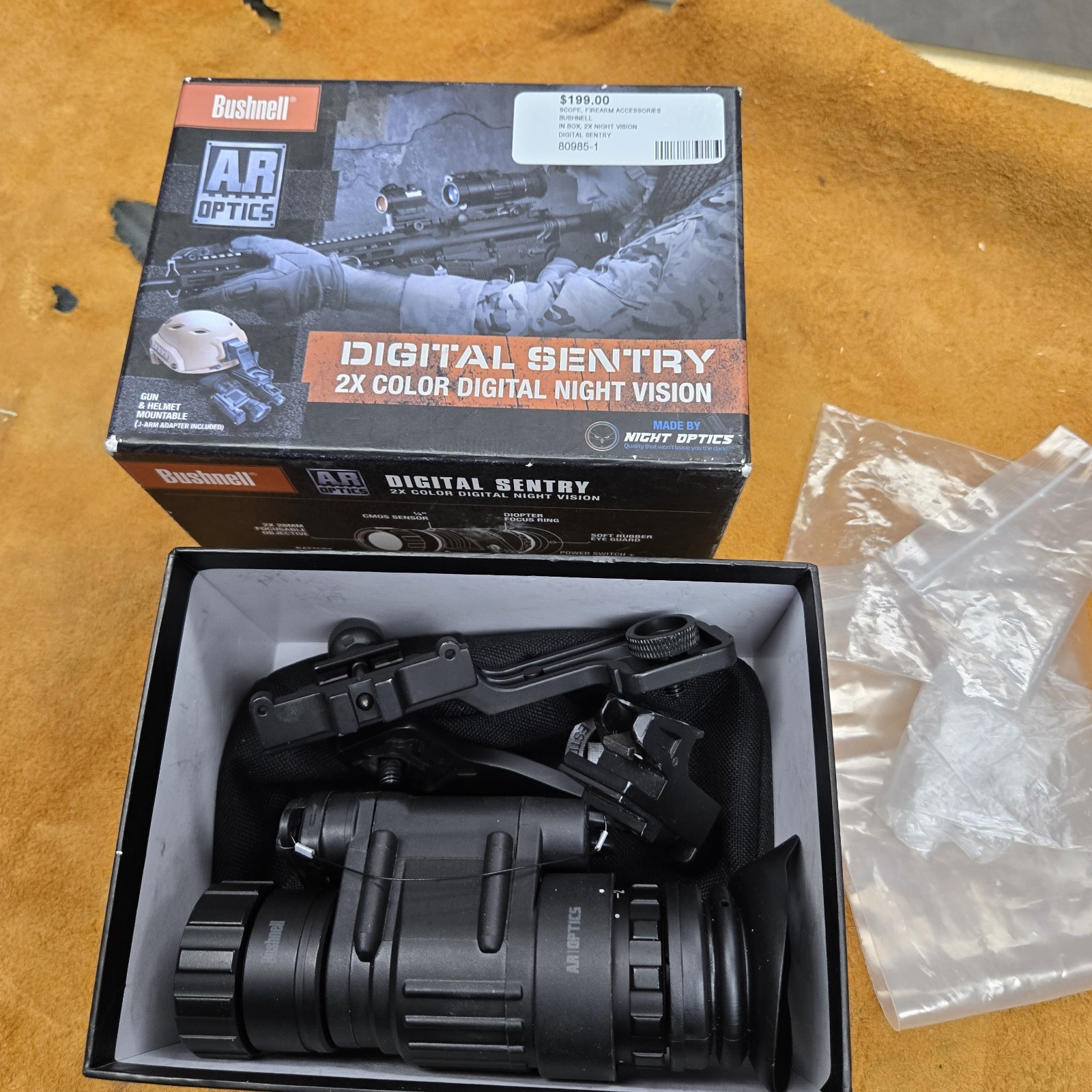 Monocular 2x Color With Mount