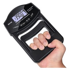 Dynamometer, Grip Strength Tester 396Lbs/180Kg Digital Hand Dynamometer Grip...