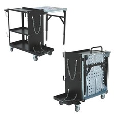 Klutch 3-tier Welding Cart And Table Combo 200-lb. Capacity Heavy-duty 16-ga.