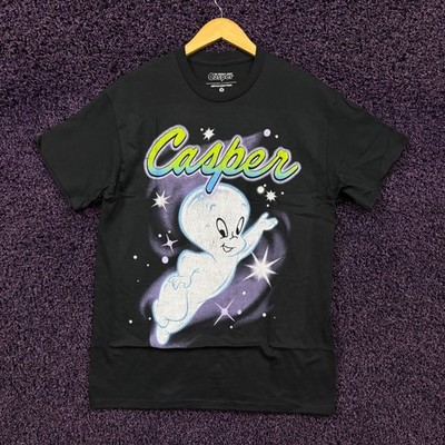 Casper the Friendly Ghost Airbrush Stars Cartoon T-Shirt M