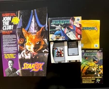 Star Fox 64 CIB + OEM Rumble Pak + Strategy Guide | Complete w/ Poster & Inserts