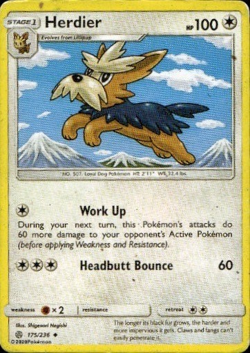 Herdier Uncommon SM - Cosmic Eclipse 175/236 MP