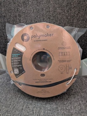 Polymaker HT-PLA Filament White (1,75 mm / 1 kg)   OVP & Neu / Eingeschweißt