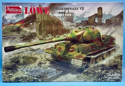*US/CA Stock* Amusing Hobby AH 35A005 1/35 Löwe Panzerkampfwagen VII Brand New