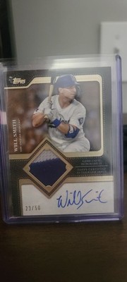 Will Smith 2025 TOPPS Flagship Autograph Patch card TFAP2-WS /50